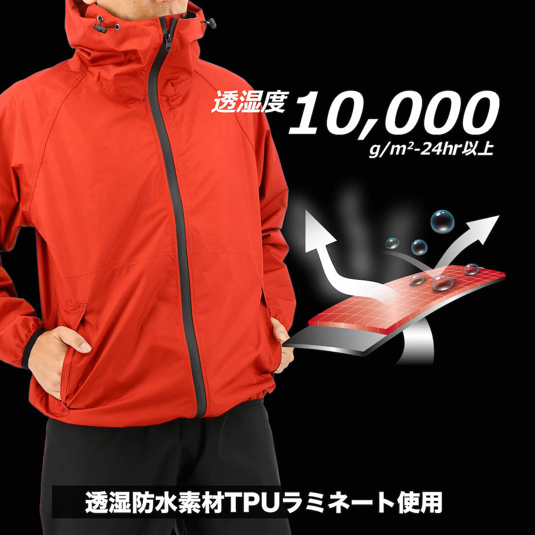 B-1400 ストレッチレインスーツ