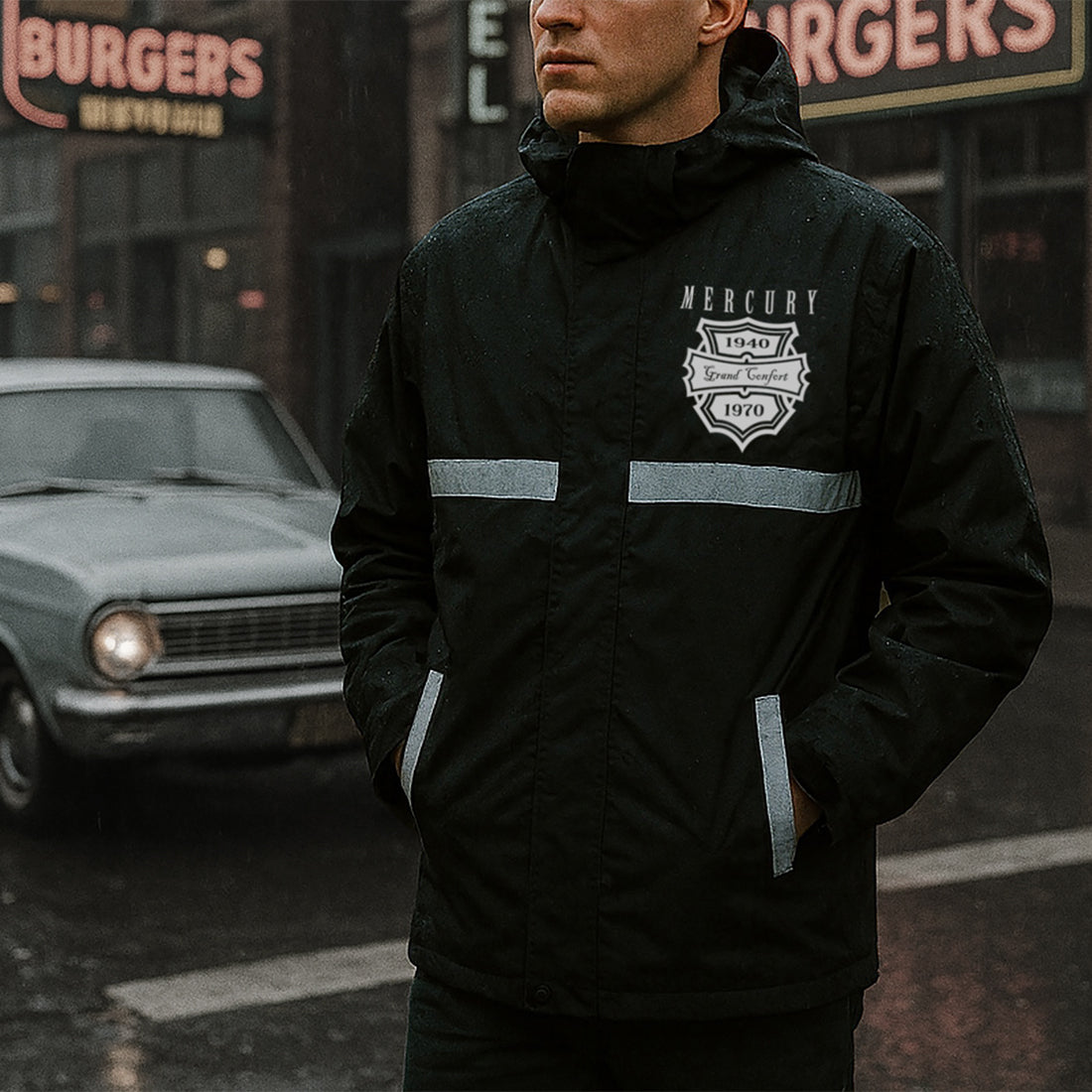 MCR BAGIN RAINCOAT #010(MERCURY)