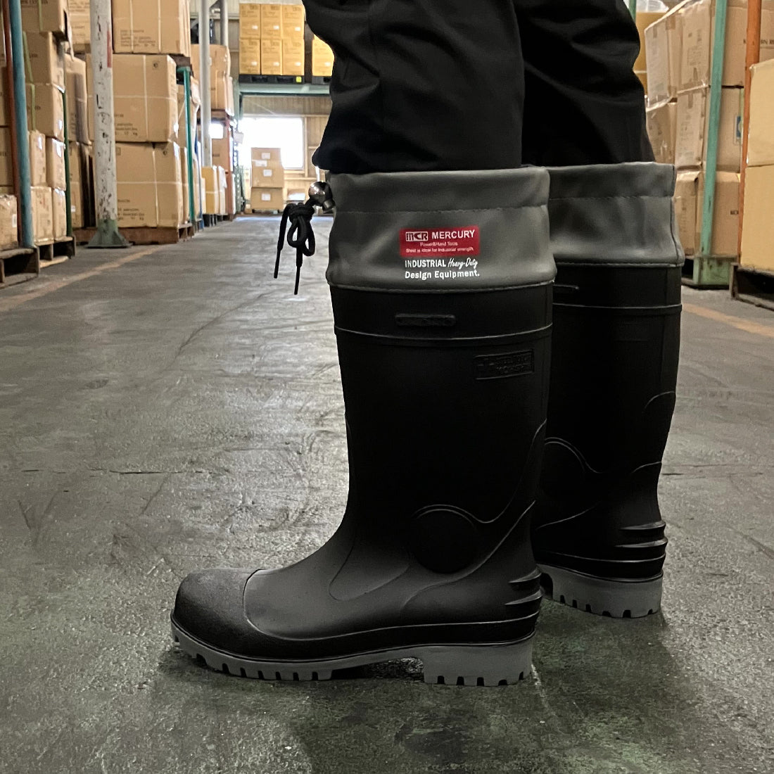 MCR PVC SAFETY BOOTS(MERCURY)