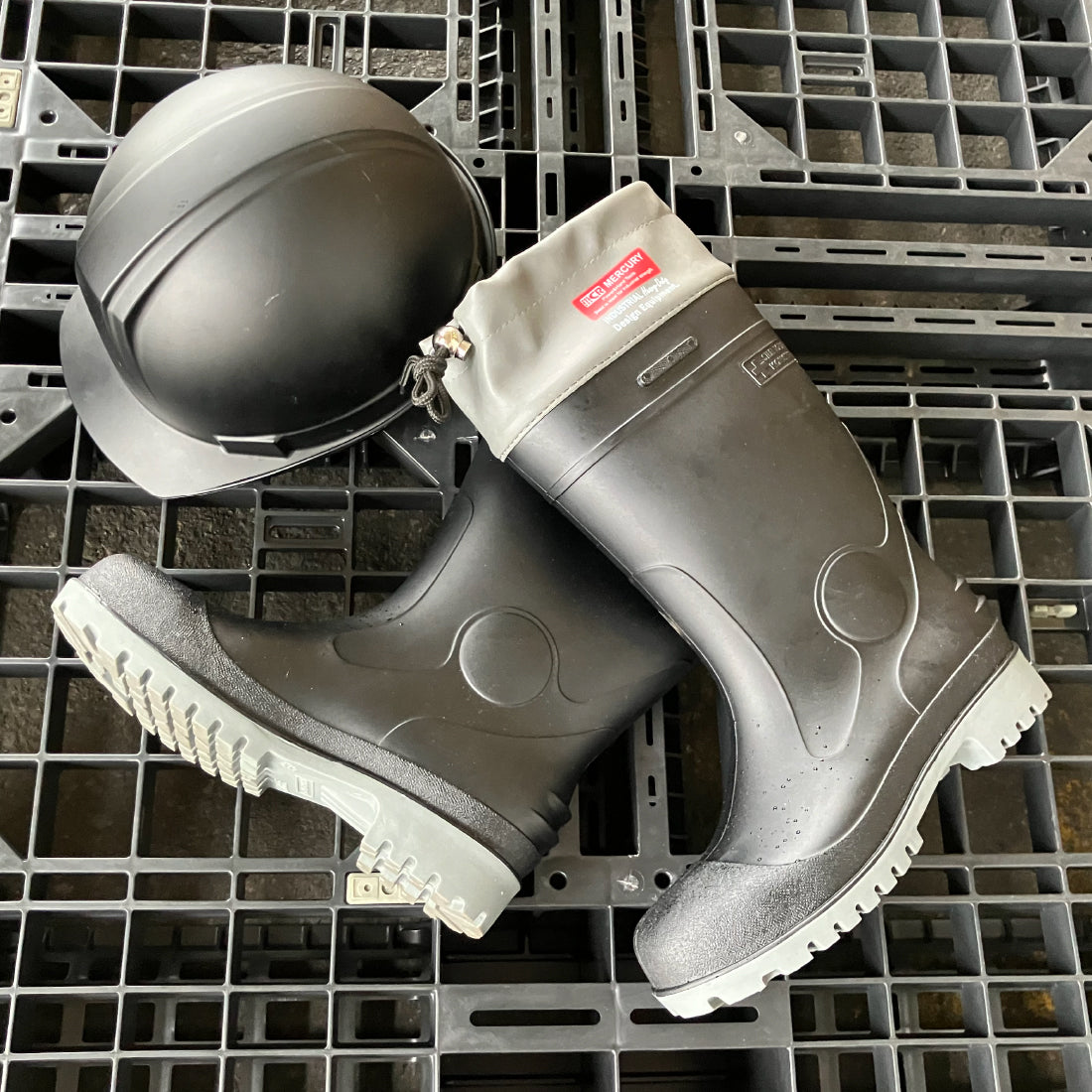 MCR PVC SAFETY BOOTS(MERCURY)