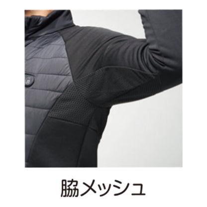 41101　WスイッチヒートインサレーションＪＫ（単品）　グレー