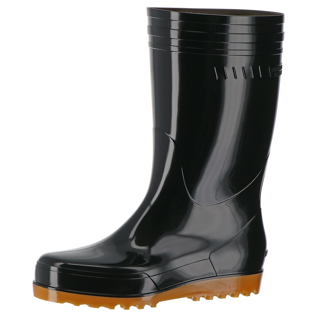 ゾナG7 黒 目詰まり防止の耐油長靴