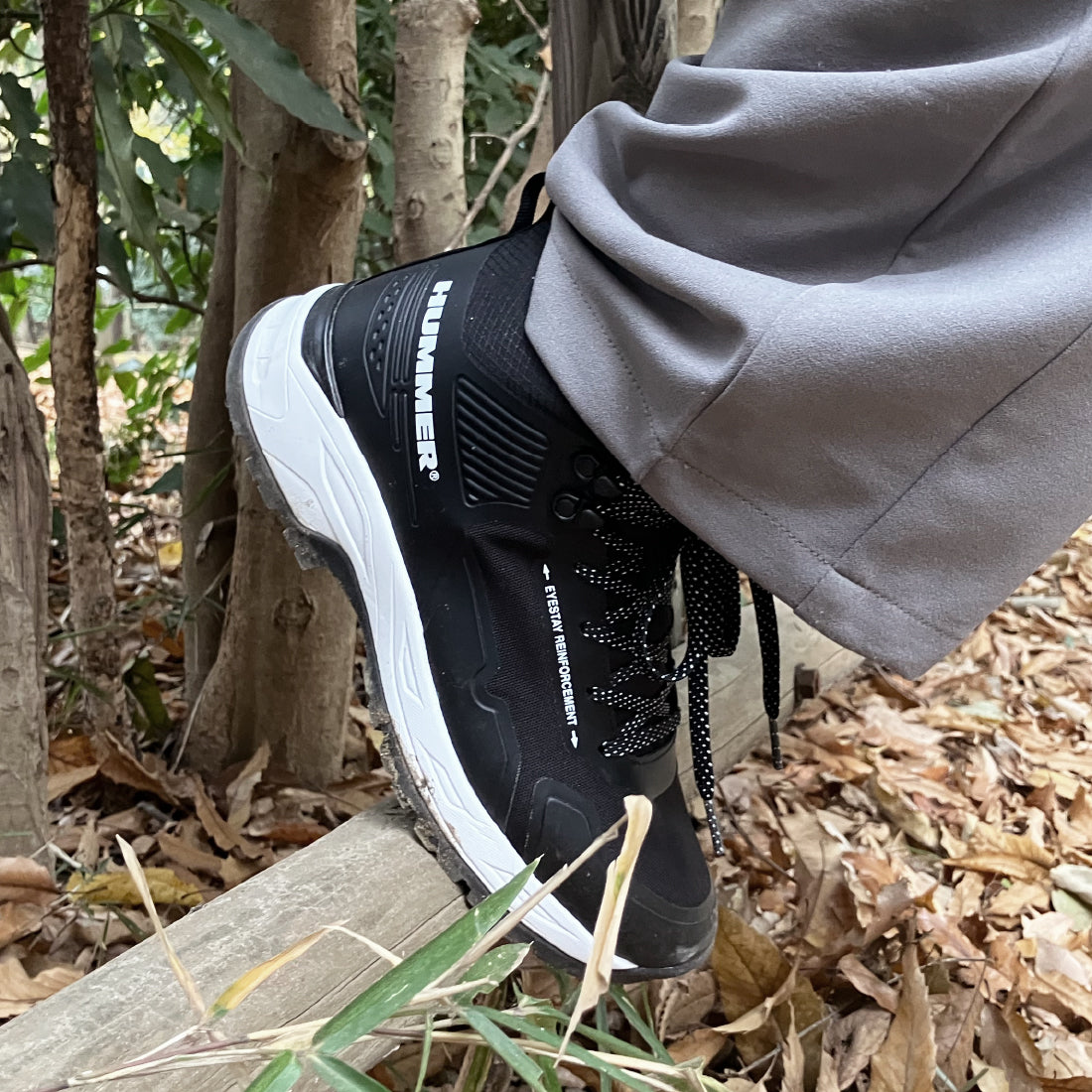 ＨＭ－Ｓ１００　透湿防水シューズ　ミドルカット