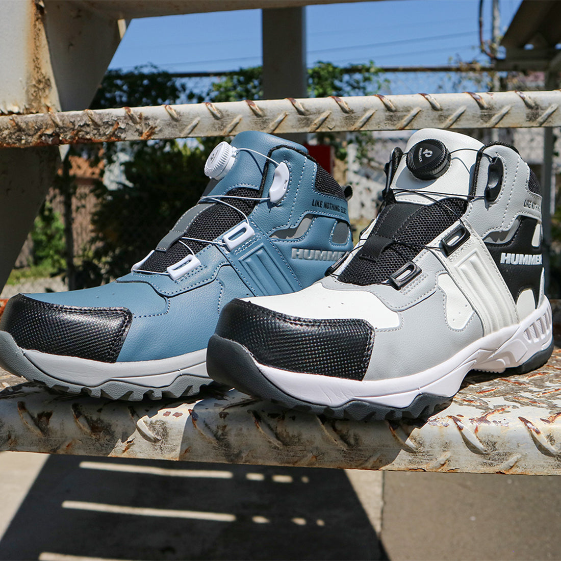 ＨＭ－Ｓ３Ｄ　ワークシューズ　ミドルカット