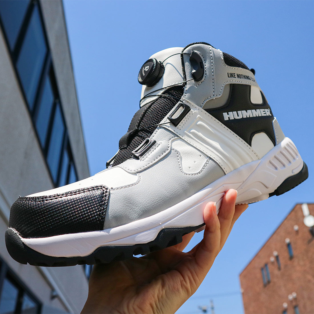 ＨＭ－Ｓ３Ｄ　ワークシューズ　ミドルカット