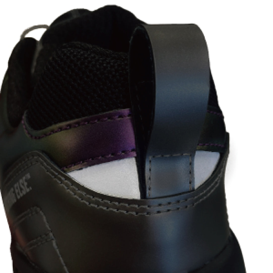 HM-S6D ダイヤル式の安全スニーカー 背面に反射材付