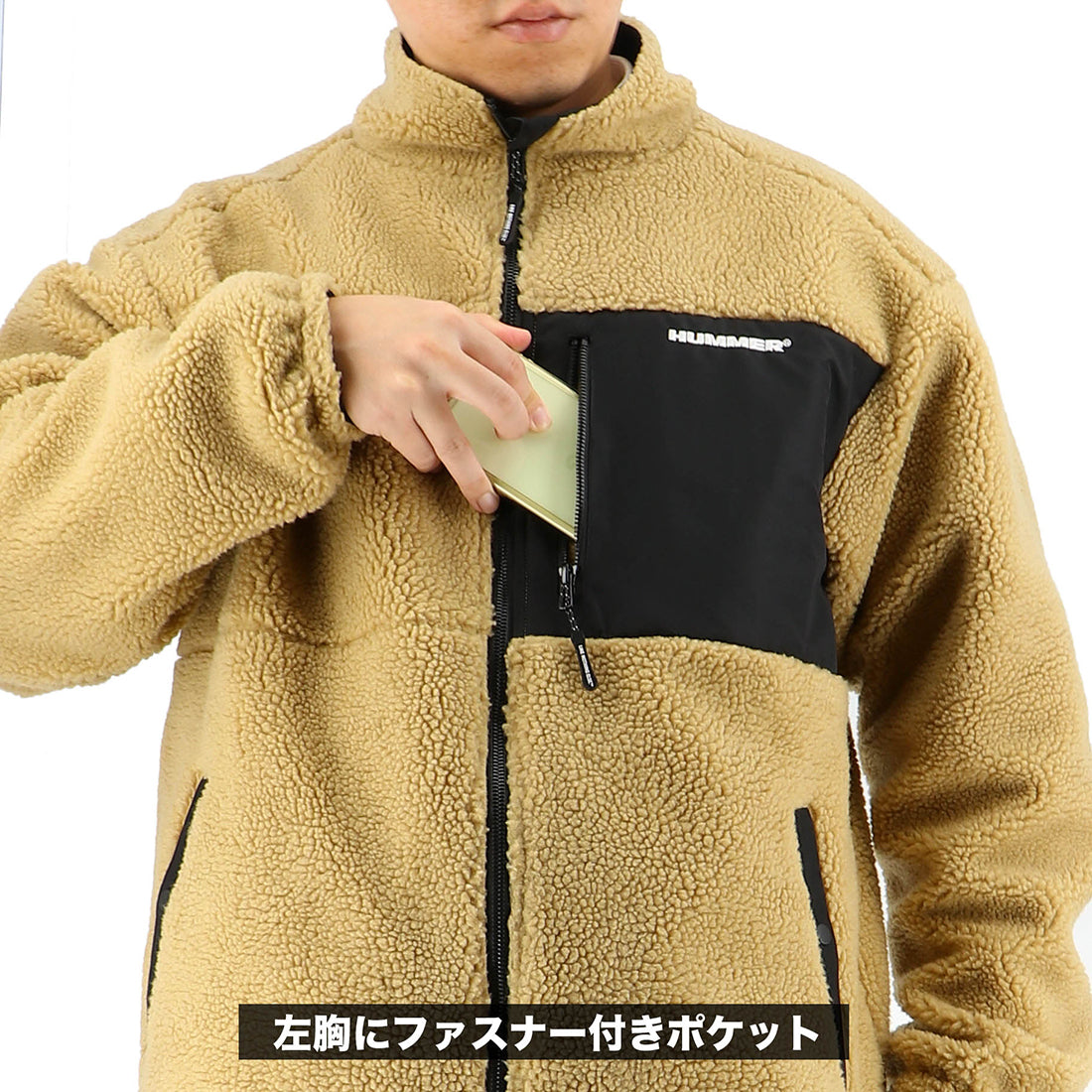 ＨＭ－Ｗ１２フリースリバーシブルジャケット