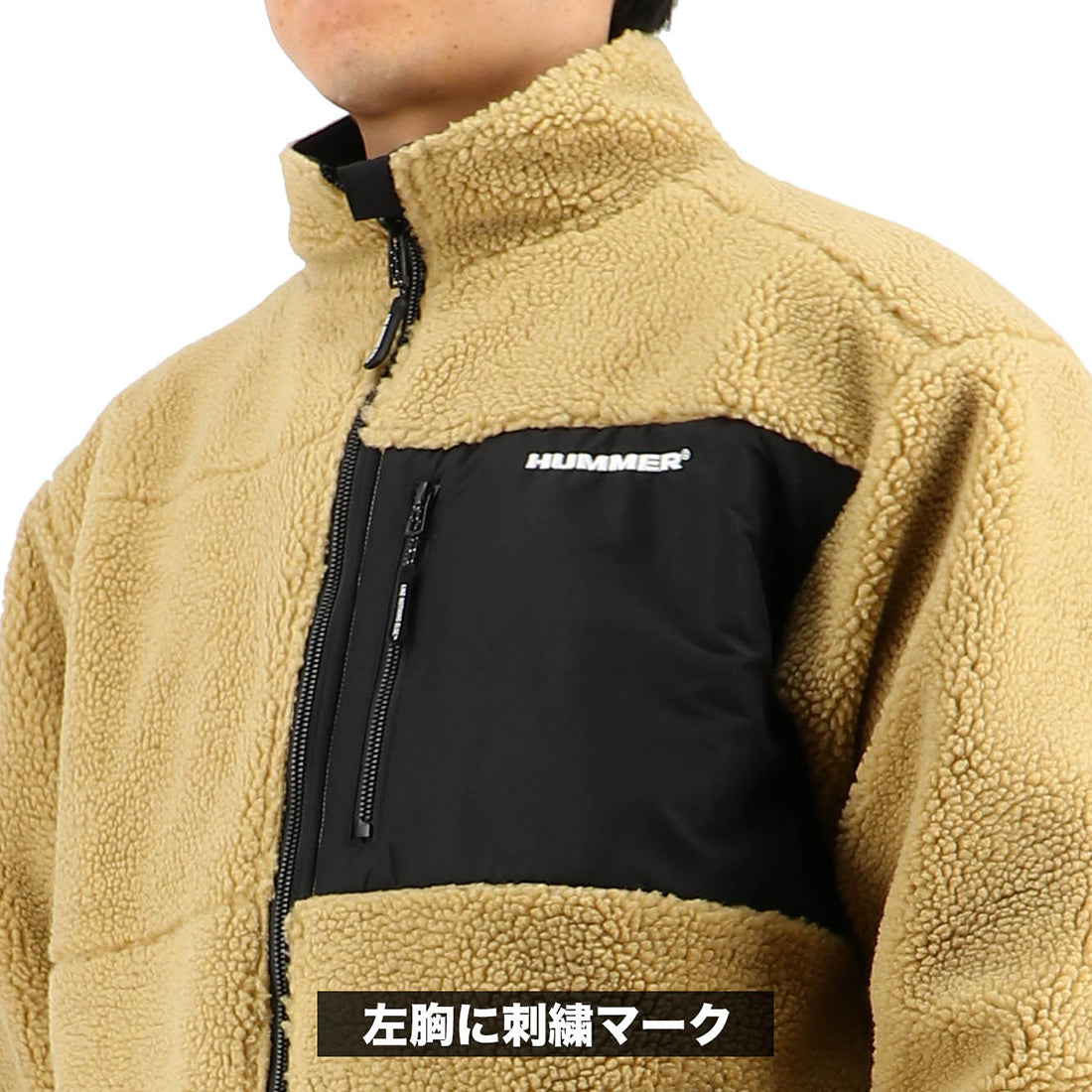 ＨＭ－Ｗ１２フリースリバーシブルジャケット