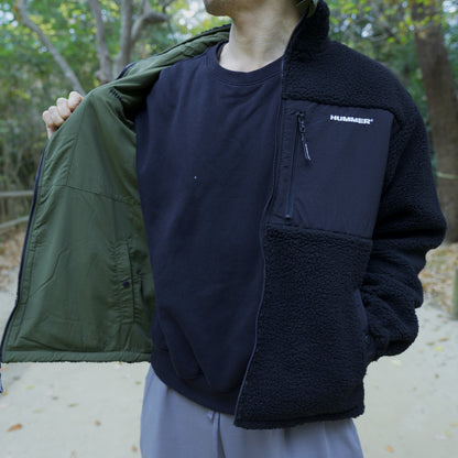 ＨＭ－Ｗ１２フリースリバーシブルジャケット
