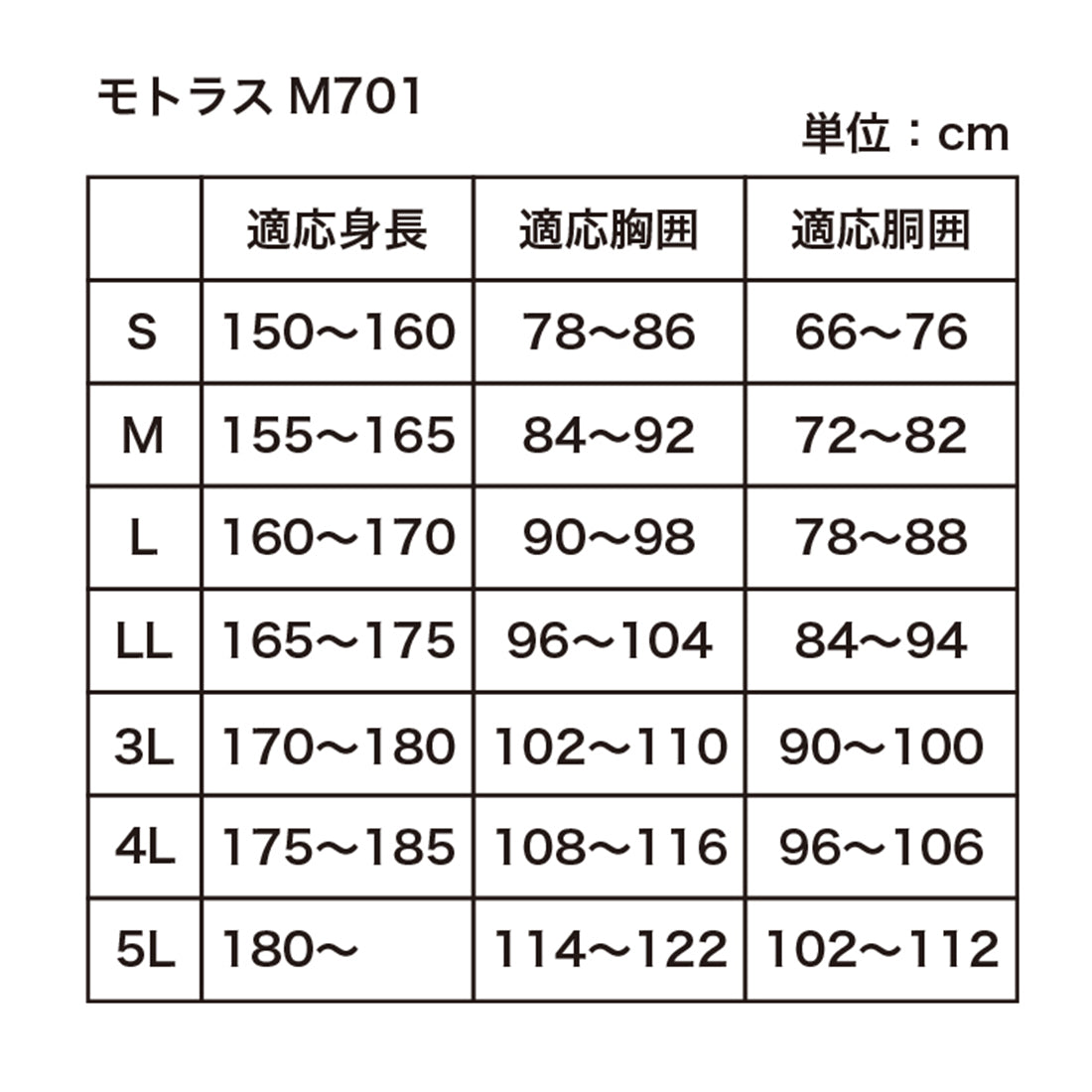 モトラス　Ｍ７０１