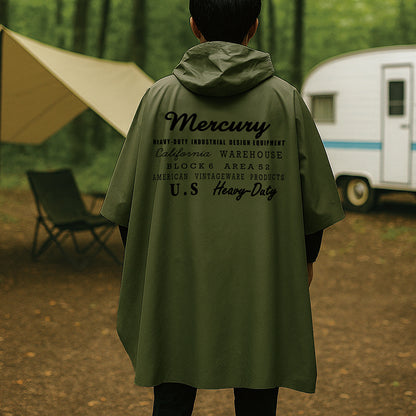 MCR EVA RAIN PONCHO #006（MERCURY）