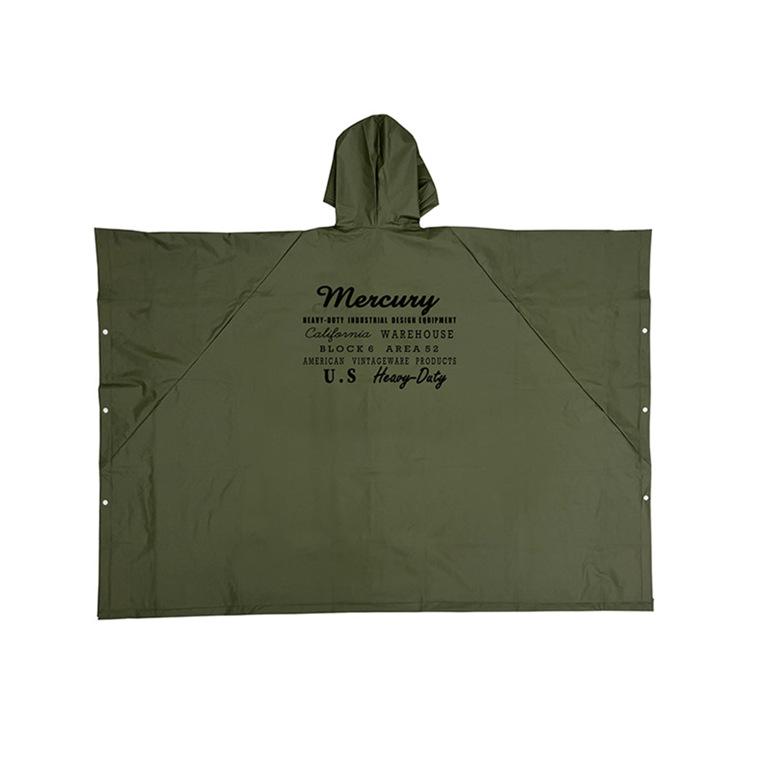 MCR EVA RAIN PONCHO #006（MERCURY）