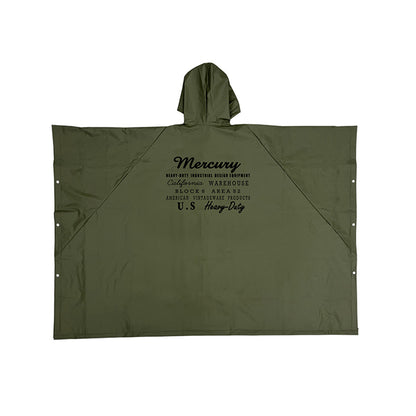 MCR EVA RAIN PONCHO #006（MERCURY）