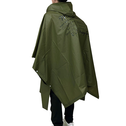 MCR EVA RAIN PONCHO #006（MERCURY）